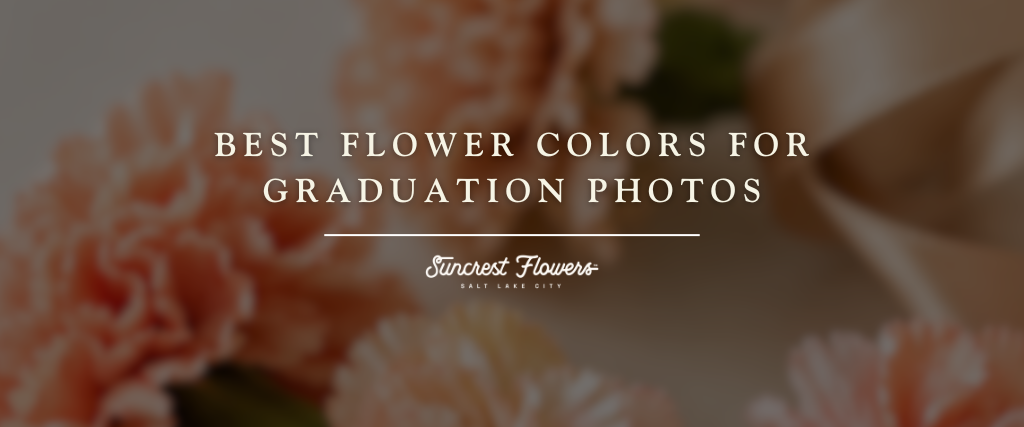 Best Flower Colors for Graduation Photos