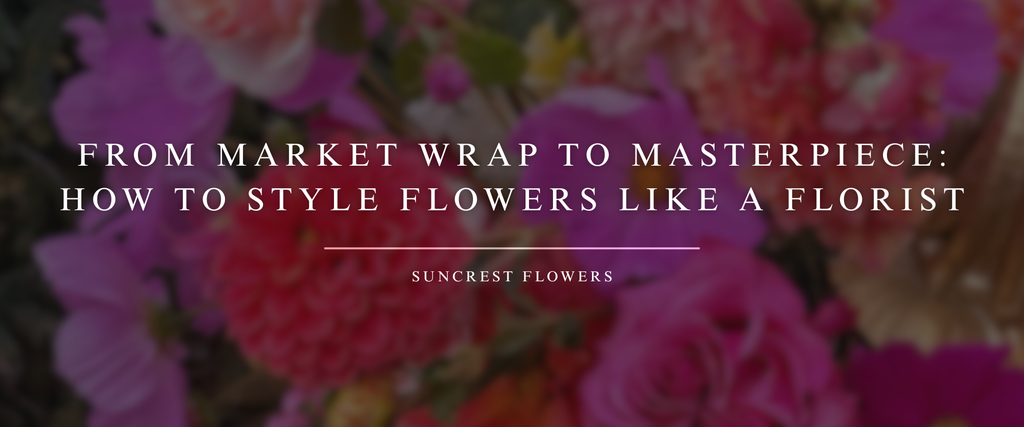 From Market Wrap to Masterpiece: How to Style Flowers Like a Florist