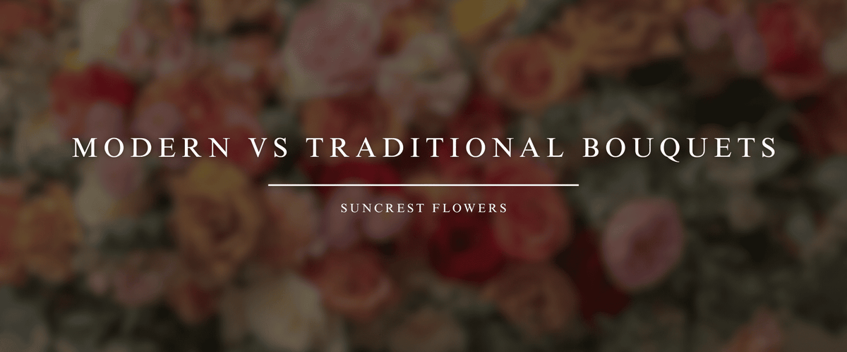 Modern vs Traditional Bouquets