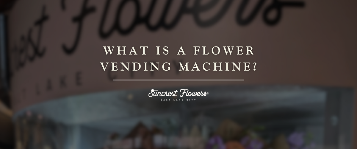 What Is a Flower Vending Machine?