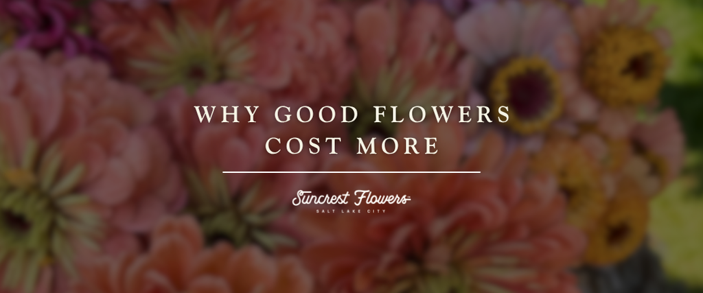 Why Good Flowers Cost More