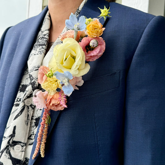 Floral Lapel