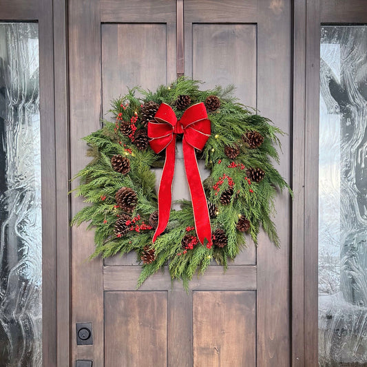 Handmade Evergreen Wreath